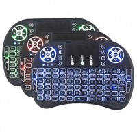 Беспроводная клавиатура i8 с подсветкой